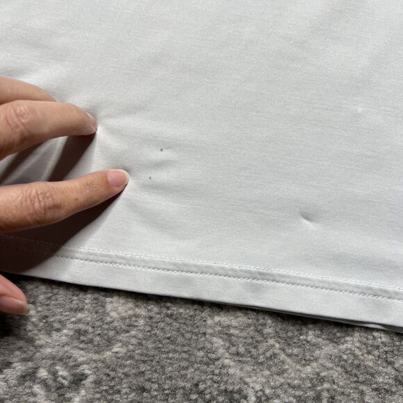 Greyson Guide Sport Mens Large Gray Short Sleeve Performance T Shirt Center Logo - Picture 3 of 8